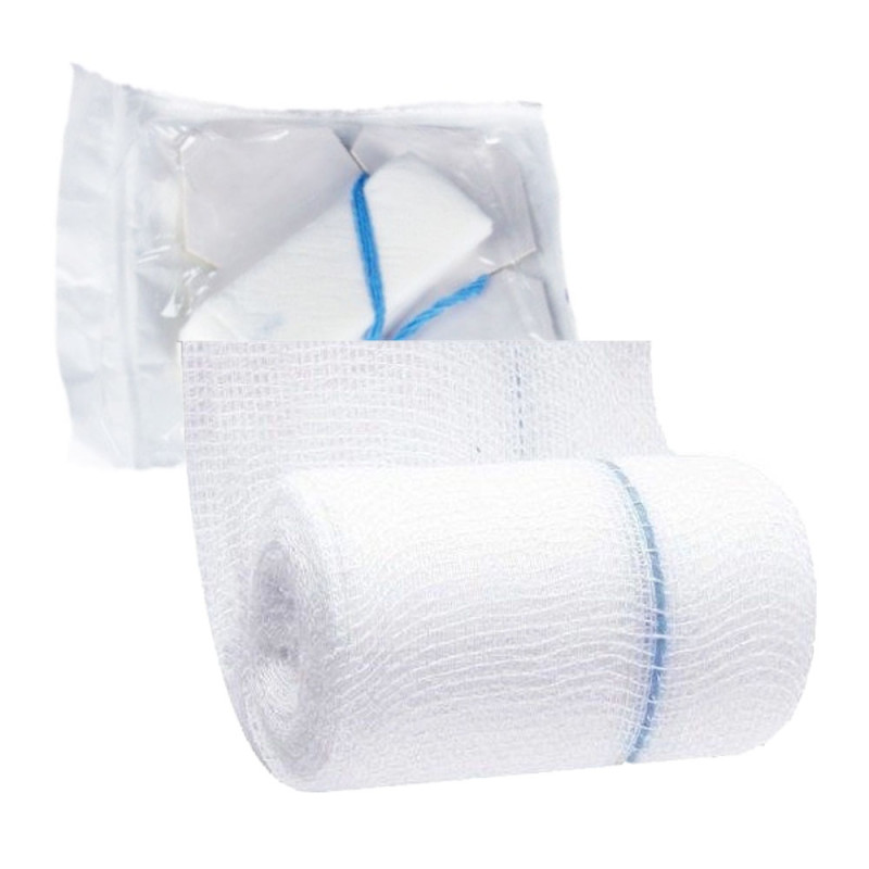Seton jałowy z gazy z nitką RTG 5cm x 2m 17 nitek 4 warstwy 1szt blister + TAG