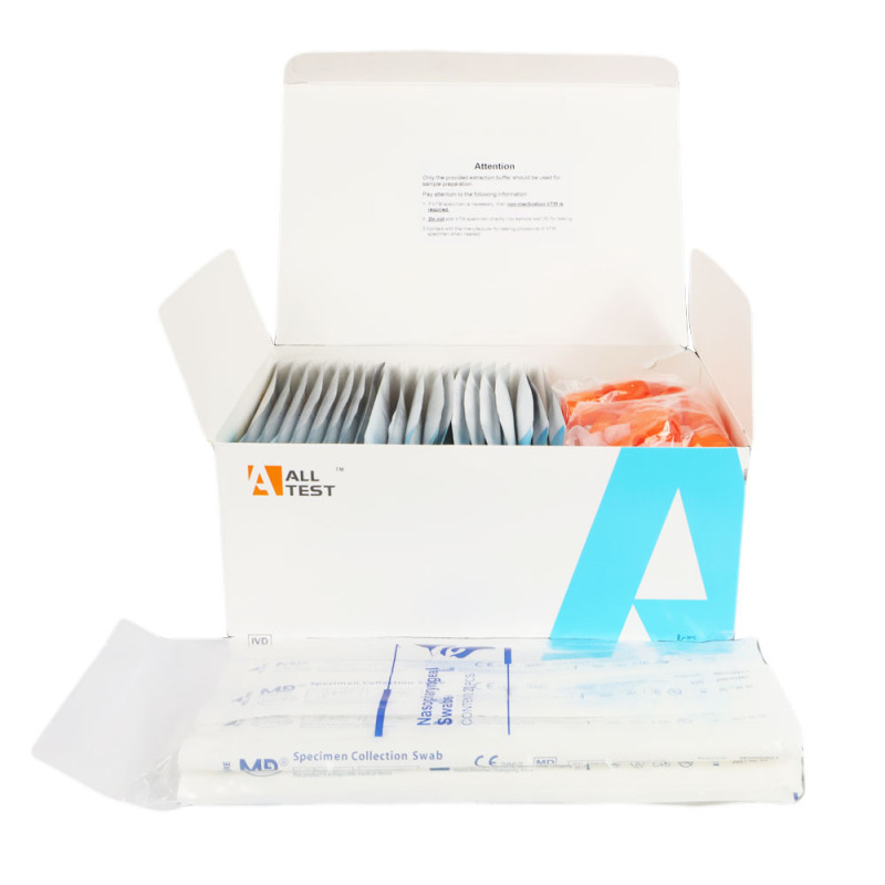 Combo test 6w1 na RSV / grypa A / grypa B / SARS-COV / Adenowirus / Mycoplasma  Pneumoniae (op. 20szt)